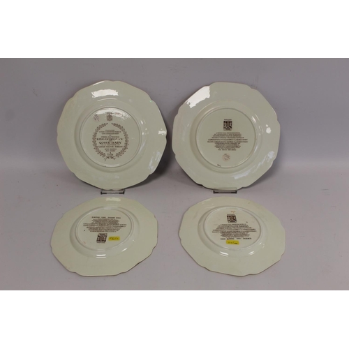 304 - Pair of Paragon commemorative plates for the Silver Jubilee of George V and Queen Mary, each 27cm di... 