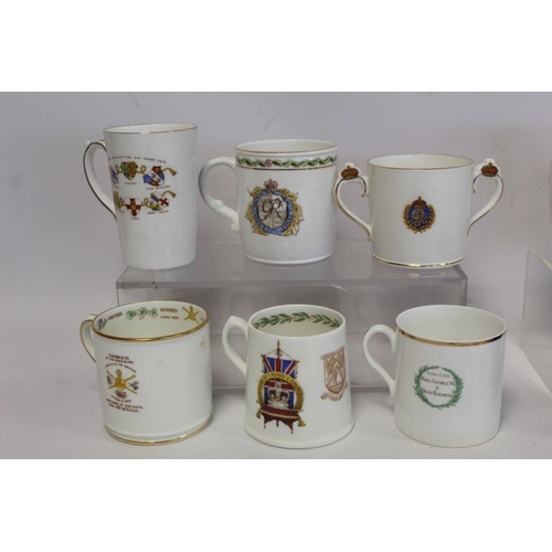 331 - Fourteen various commemorative mugs and loving cups for the Coronation of King George VI and Queen E... 