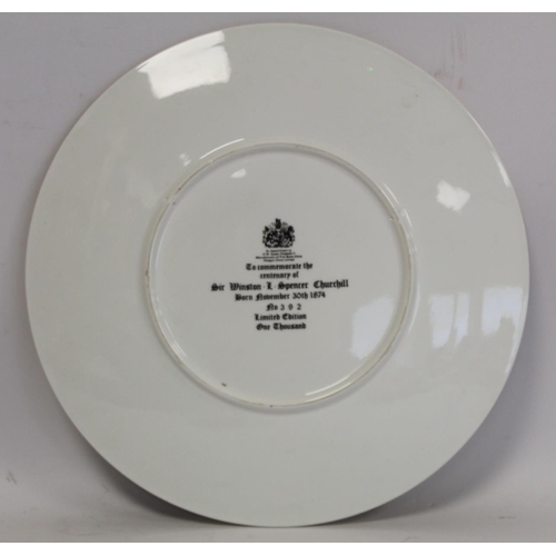 357 - Paragon commemorative plate depicting 'Neville Chamberlain The Peacemaker', a souvenir of the Peace ... 