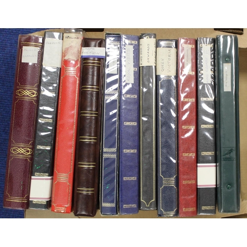 362 - Eleven photograph albums documenting the McGuffie of Isel collection of Royal memorabilia.