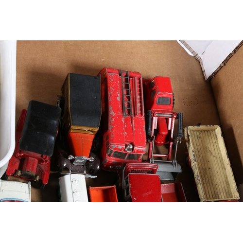 84 - Dinky Builder Construction sets, and a small quantity of playworn die-cast, and other, models to inc... 