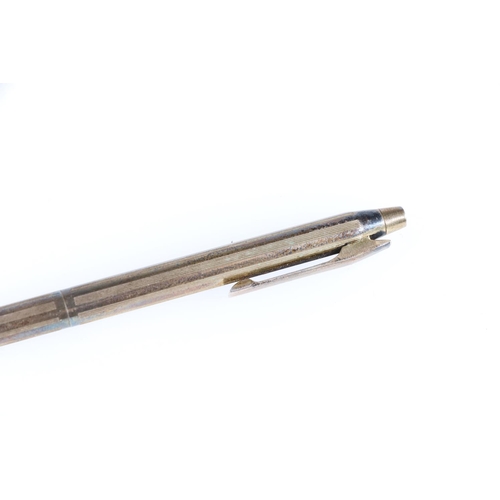 469 - Simscrip by Taylor Pen Company silver pen, makers mark S & T, London 1974.