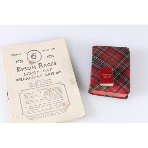 581 - Novelty miniature book 'English Scotch and Irish Songs' published by David Bryce & Son of Glasgo... 