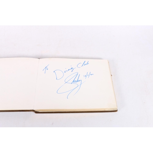 587 - Circa 1990 autograph book, mainly Disney Club, to include Neneh Cherry, Sydney Youngblood, also Crys... 