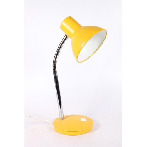 183 - Modern yellow desk lamp.