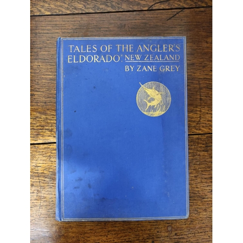 552 - Angling & Other Books. Zane Grey, Tales of the Angler`s Eldorado (New Zealand), illis., quarto, ... 