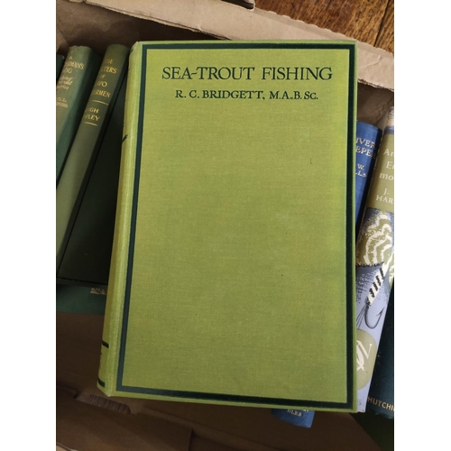 554 - Angling Books. 14 various books on fishing.