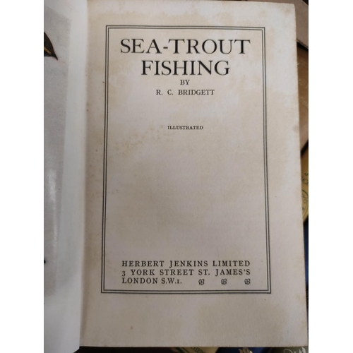 554 - Angling Books. 14 various books on fishing.