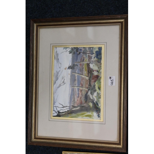 448 - J HARRISON of Datchet, Bermuda 1998, watercolour, signed lower left, 31cm x 28cm, SHEILAH CALDER ARC... 