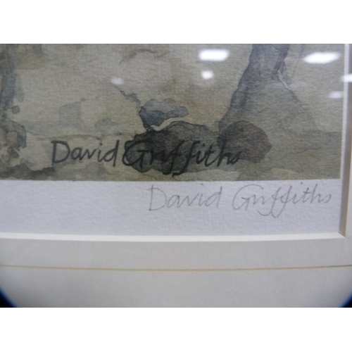 219 - David GriffithsBrick wallPencil signed limited print, no. 14/100.