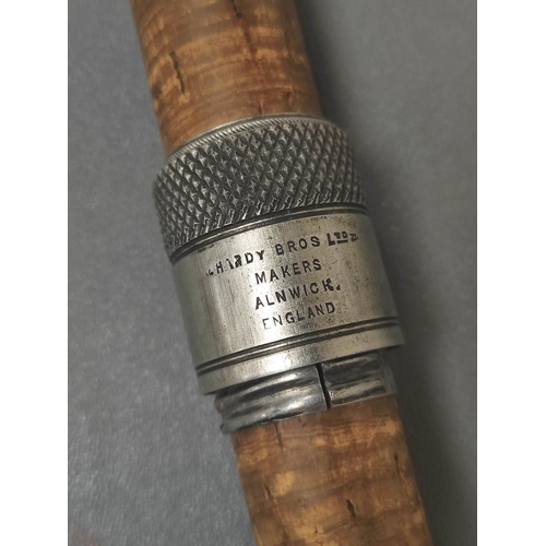 558 - Angling. Early 20th century C Hardy Bros. 'The Hebridean' 14 foot split cane salmon rod, earing silv... 