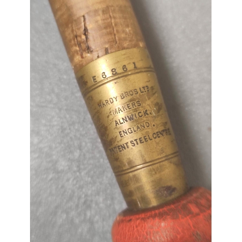 558 - Angling. Early 20th century C Hardy Bros. 'The Hebridean' 14 foot split cane salmon rod, earing silv... 