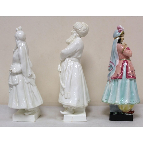 485 - Royal Worcester white porcelain figure 