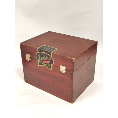 464 - Bundaberg 1888-1988 limited edition vat 100 Centenary Rum in wooden display case.