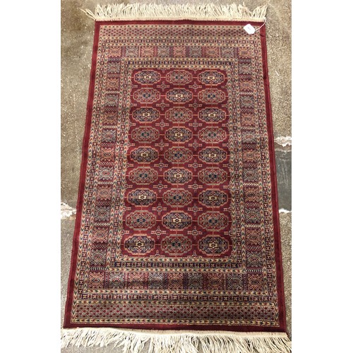 538 - Silk Prayer mat, 120 x 69 cm