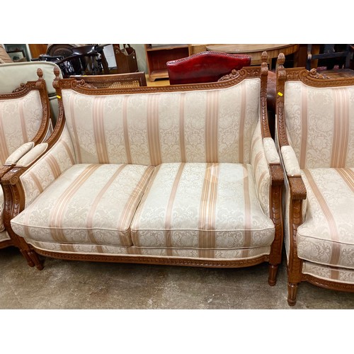 494 - Two Two-seater settee’s with two arm chairs