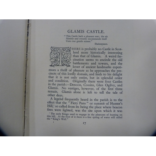 108 - 'Ayrshire Idylls' by Neil Munro, illustrated by George Houston, and a book on Glamis Castle.  (2)