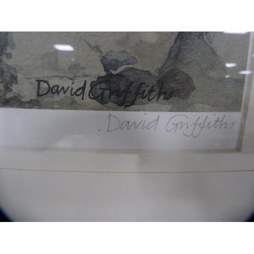 219 - David GriffithsBrick wallPencil signed limited print, no. 14/100.