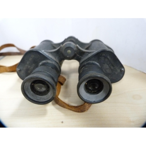 239 - Pair of military-style Kershaw binoculars, no 228215.