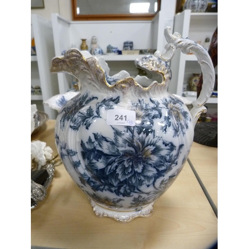 241 - B&K Ltd., 'Montrose' pattern toilet ewer and matching basin.