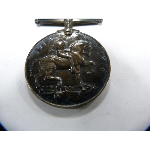 339 - WWI campaign medal awarded to 16056 Pvt T Cunningham, Argyll & Sutherland Highlanders.