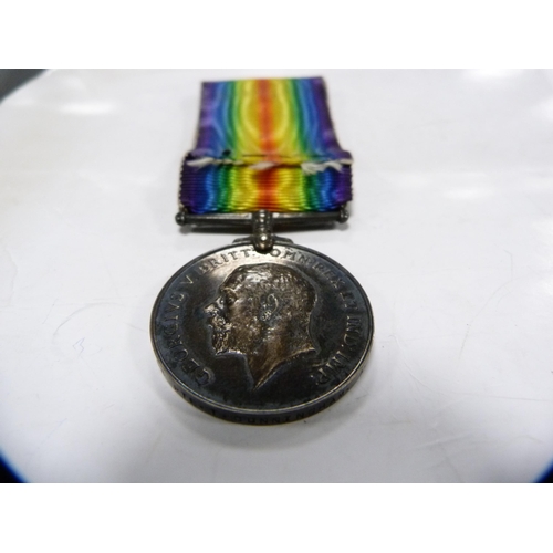 339 - WWI campaign medal awarded to 16056 Pvt T Cunningham, Argyll & Sutherland Highlanders.