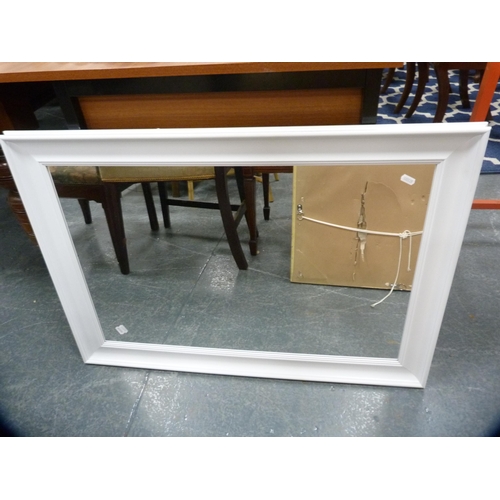 426 - Two modern framed wall mirrors.