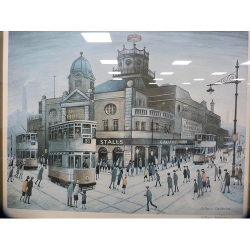 57 - Arthur DelaneyStreet scenePencil signed limited edition print with blind stamp.... 