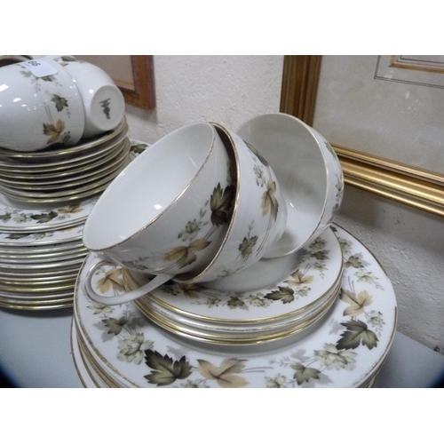 66 - Royal Doulton 'Larchmont' pattern part dinner set.