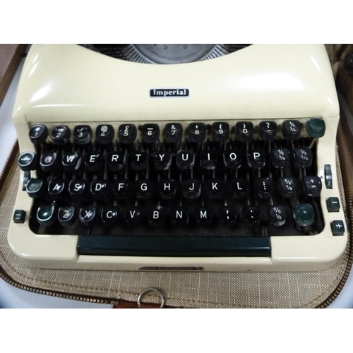 83 - Imperial 'The Good Companion 5' typewriter, cased.