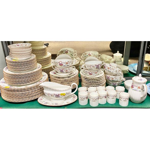 35 - Royal Worcester 'Pekin' dinner and coffee set