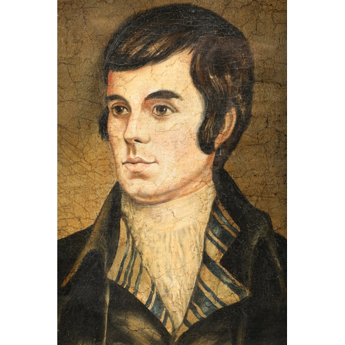 352 - Attributed to John Beugo, (Scottish 1759-1841)
Framed oil on canvas 
'Robert Burns, Edinburgh 1787'
... 