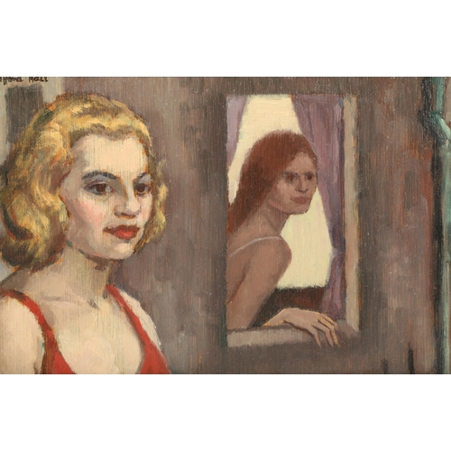 368 - Clifford Hall (British 1904-1973) ARRFramed oil on boardGirls Study Antwerp, Belgium22cm x 34cm... 