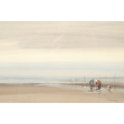 417 - Dudley Hardy (British Born 1865-1922)
Framed watercolour - signed
'Low Tide Ambleteuse'
24cm X 34cm