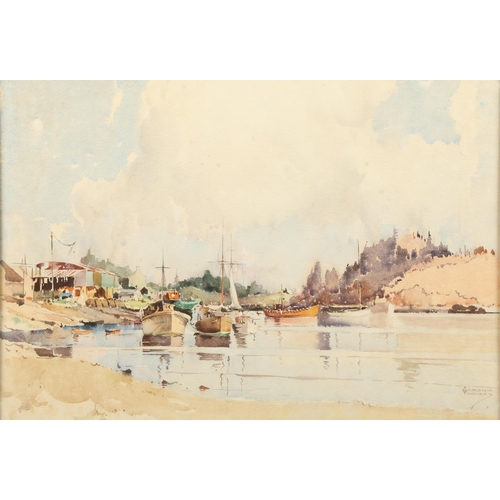 438 - Albert Gordon Thomas R.S.W (Scottish Born 1893-1970) ARR Framed watercolour, signed 'Dickies Yard, T... 