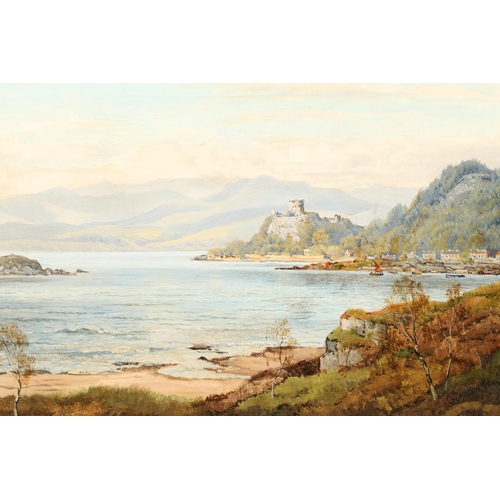 441 - George Melvin Rennie (Scottish Born 1874-1953) ARR Framed oil on canvas - Signed 'Dunollie Castle - ... 