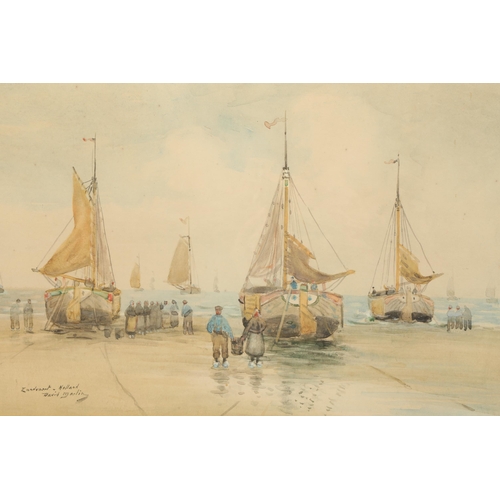 468 - David Martin (Scottish Born 1887-1935)
Gilt framed watercolour, signed
Zandvoort, Holland
29.5cm X 5... 