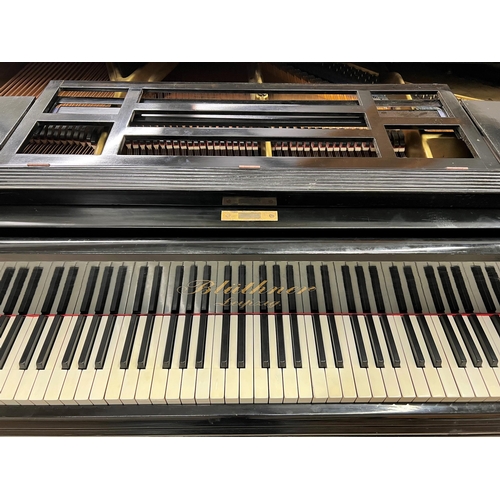 577 - Bluthner ebonised grand piano, length 150cm, width 175cm, height 99cmIvory exemption certificate DVP... 