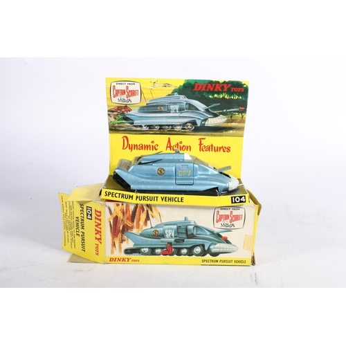 78 - Dinky Toys 104 'Direct From Gerry Anderson's Captain Scarlet and the Mysterons' Spectrum Pursuit Veh... 