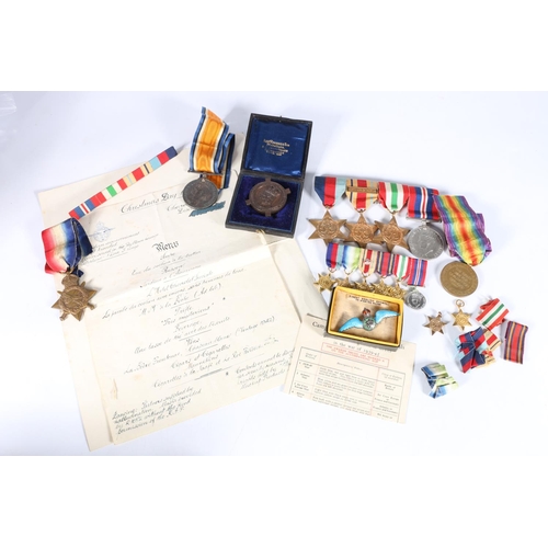 548 - Medals of 2014 Private J Tait of the Royal Scots comprising British WWI war medal, Victory medal and... 