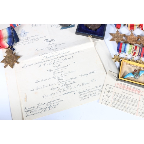 548 - Medals of 2014 Private J Tait of the Royal Scots comprising British WWI war medal, Victory medal and... 