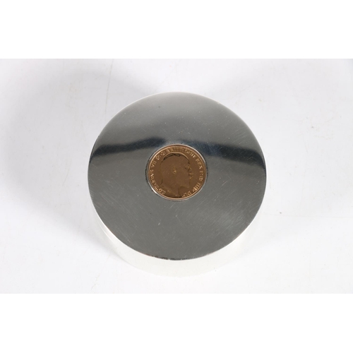 468 - UNITED KINGDOM King Edward VII (1901-1910) gold half sovereign 1908 M (Melbourne Mint Australia) mou... 
