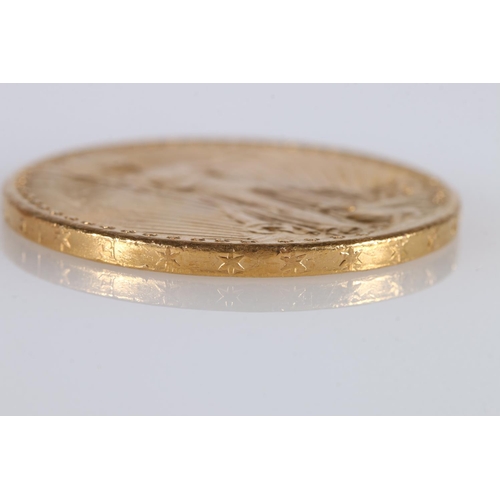471 - UNITED STATES OF AMERICA USA gold double eagle twenty dollars $20 1927 [34mm 33.43g 900 grade].