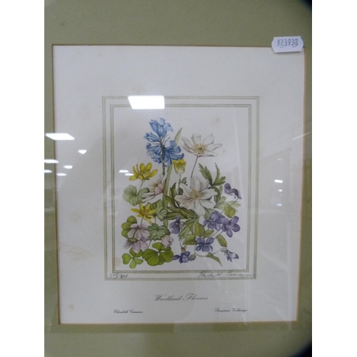 133 - After Elizabeth CameronTwo botanical prints and a still life print after Margaret Niven.&nbsp; (3)... 