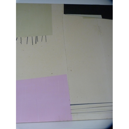 135 - Collection of contemporary canvases.