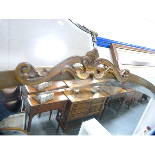 141 - Three metal-framed mirrors.&nbsp; (3)
