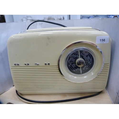 156 - Cream Bush radio.
