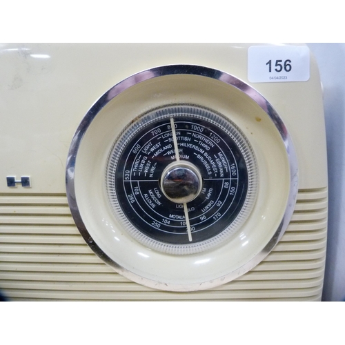 156 - Cream Bush radio.