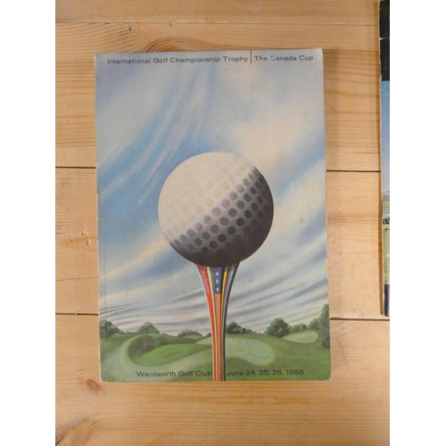 39 - Golf.  9 various softback publications.