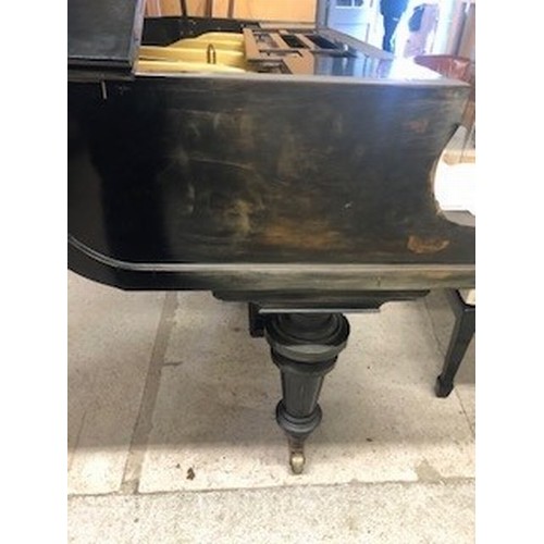 577 - Bluthner ebonised grand piano, length 150cm, width 175cm, height 99cmIvory exemption certificate DVP... 